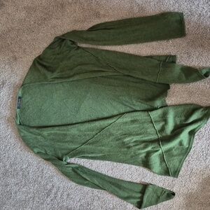 Green Knit Cardigan
